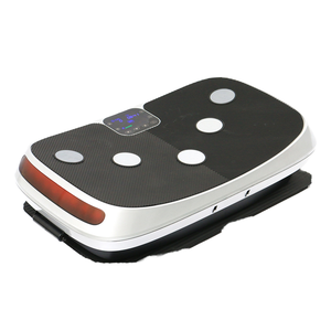 เครื่องออกกำลังกายแบบแผ่นสั่นสะเทือนแนวตั้งสำหรับการเผาผลาญไขมันทั่วร่างกาย โครงสร้างเหล็ก สำหรับใช้ในบ้าน - Product Image 1