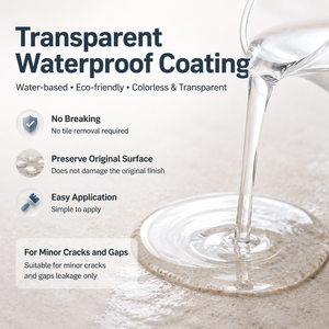 Revêtement liquide auto-adhésif transparent et imperméable sans joint et mastic transparent pour l'étanchéité des joints métalliques - Product Image 2