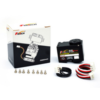 Servomoteur magnétique Feetech HLS2909M 12V 9kg 360 degrés à double axe TTL série pour bras robotique, roue AGV, main déextreuse