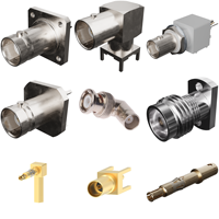 Conector Coaxial RF 731750050, Conector Triaxial Recto de 3 Ranuras, Abrazadera TWC-78-2 y TWC-124-2, Cable, Cuerpo de Latón Niquelado B