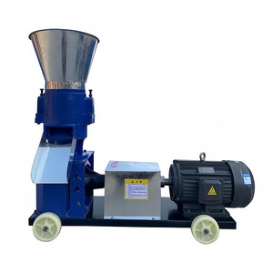 Venta al por mayor de animales, máquina para fabricar palés de alimentación de mascotas, máquina para fabricar pellets de alimentación de peces flotantes para gatos, maquinaria de procesamiento de piensos para aves de corral - Product Image 4