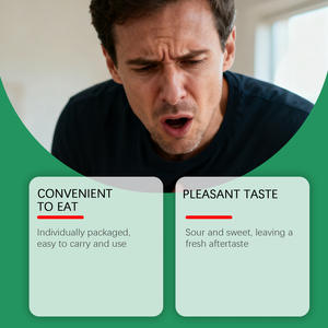 ลูกอมสมุนไพรใบอีลูซีนอินดิก้าวีแกนคุณภาพสูงจากโรงงานผู้ผลิต (OEM) ขายส่ง ช่วย<span class=keywords><strong>เสริม</strong></span>ภูมิคุ้มกัน บรรเทาอาการเจ็บคอ และเป็นผลิตภัณฑ์จากธรรมชาติทั้งหมด - Product Image 6