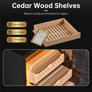 Cigar Humidor tủ tủ lạnh Showcase Cigar Cooler tủ lạnh tủ đông tủ lạnh - Product Image 4