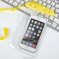 IPX8 étanche étui de téléphone en PVC transparent taille universelle sac de téléphone portable pochette étanche à l'eau transparente nouvel accessoire de téléphone portable