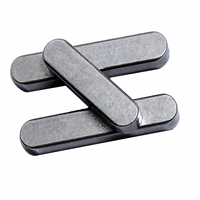 Clavette plate à extrémités arrondies en acier au carbone pour réducteur et moteur, tailles de 8 mm à 20 mm, pour transmission par engrenages et applications de régulation de vitesse, modèle ChuangTuo 3-60