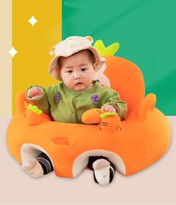 Funda de asiento de soporte <span class=keywords><strong>para</strong></span> sofá de bebé, silla de felpa <span class=keywords><strong>para</strong></span> aprender a sentarse, nido <span class=keywords><strong>para</strong></span> niño pequeño, lavable con relleno de pelo con juguetes móviles - Product Image 4