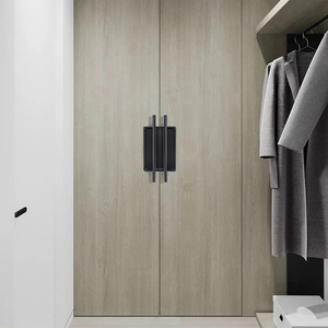 Recessed Cabinet Pulls Flush Mount Inset <strong>Door</strong> Handles for Wardrobe Cabinet Drawer and Wine Cabinet - Product Image 5