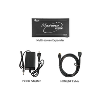 Contrôleur de mur vidéo 6 entrées 10 sorties, processeur de raccord vidéo HDMI 1X2 1X4 2X2, éclairage audio vidéo professionnel de qualité supérieure pour contenu 4K
