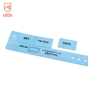 Oem מותאם אישית חתונה לטובת ויניל פלסטיק wristbands מותאם אישית צמיד לאירוע pvc wristbands פופולרי - Product Image 6