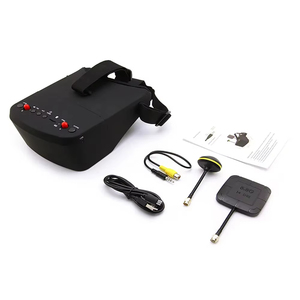 Nuevos Auriculares con Cámara Ev800d 5.8G 40CH de 5 Pulgadas 800*480 HD DVR con Batería y Gafas FPV para Carreras de Helicópteros ZLD - Product Image 4