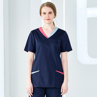 Uniformes ems de travail pour médecins et infirmières, ensembles d'uniformes médicale de Style nouveau, uniformes d'hôpital avec Logo imprimé de broderie, bon tissu