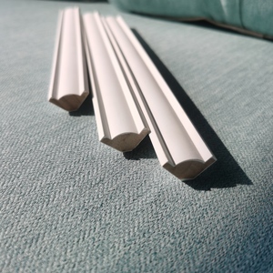 Cornisa decorativa de madera imprimada blanca para techo, moldura de esquina, moldura de corona para techo - Product Image 5