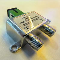 Répartiteur de câble coaxial Rx-P02 répartiteur optique 2 voies 45-1000MHz câble RF CATV nod mini wdm ftth récepteur optique passif