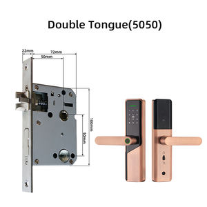 Cerradura Inteligente <span class=keywords><strong>Navicat</strong></span> Impermeable con Wifi, Aplicación Tuya, Cerradura Biométrica para Puerta, Manija de Puerta con Huella Dactilar, Cerradura Digital sin Llave Ttlock - Product Image 6