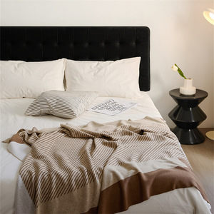 Plaids en tricot super doux en acrylique, super doux et chauds, pour canapé et lit, 130*160cm - Product Image 4