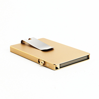 TODAY Apple Magsafe Magnetic Wallet RFID Aluminium Tempat Kartu Kredit Klip Uang Kapasitas Tebal untuk Pria Wanita