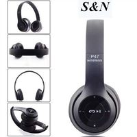 Audífonos Inalámbricos Estéreo S&N BT 5.0 con Controlador Dinámico, Carcasa de Plástico, Sin Cancelación de Ruido, para Teléfono Móvil, Computadora, Música y Juegos