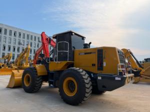 Chargeuse sur pneus LW600KN d'occasion en stock, poids opérationnel de 17500 kg, pneus en bon état, chargeuse d'occasion pour projets de carrière et de chantier. - Product Image 2