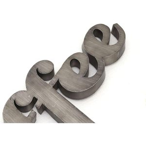 Parisloft 3D Coffee Cutout Lettering Metal Wall Hanging Sign Decor,Vintage Farmhouse Decor Kitchen,Coffee Bar, Office.33.5 x 1,2x9 - Product Image 6