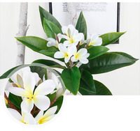 Sevenstar Bunga Frangipani, Bunga Buatan Indah Frangipani untuk Dekorasi Ruang Tamu Pernikahan
