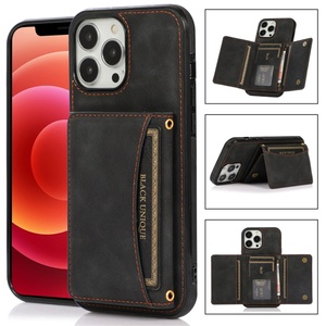 ใหม่เคสโทรศัพท์หนัง PU หรูหราพร้อมที่ใส่บัตรสำหรับ iPhone 17 Air 16 PRO MAX 15 PLUS 14 13 12 11 xsmax เคสป้องกัน - Product Image 5