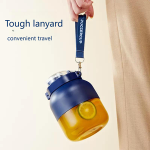 Licuadora Deportiva Inalámbrica Portátil de Gran Capacidad (500 ml), Mini Licuadora Eléctrica Multifuncional con Correa y Doble Tapa - Product Image 2