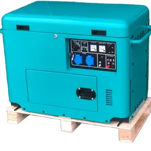 Generador de diésel portátil Original de China, pequeño y silencioso de 6KW y 10kw, gran oferta