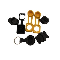 OEM ODM Customize Silicone Protective Waterproof Cap Cover Precision Mould Fast Prototype Rubber Enclosure Parts for Industrial