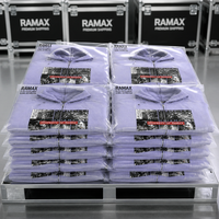 Sweat à capuche zippé RAMAX Heavyweight violet délavé effet vieilli style grunge Y2K streetwear pour homme, veste graphique, commande en gros personnalisée