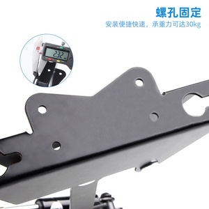 Spring Type Pneumatic Coffee Table <b>Desk</b> <b>Folding</b> Height Adjuster With Buffer Steel Hardware Accessories - Product Image 4