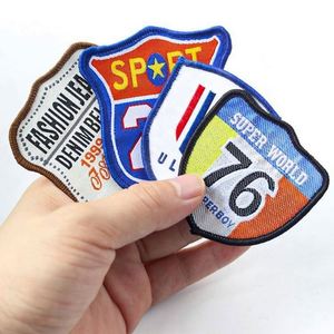 Custom Clothing Accessory Embroidery Woven Badge Patch Shoes Bag Shirt Heat Transfer Sew on Patches - Product Image 4