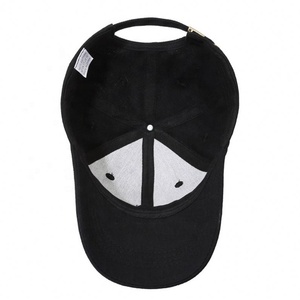 Gorra de béisbol de 6 paneles desgastada de algodón sin estructuras logotipo bordado personalizado sombrero de papá Vintage Unisex de moda para uso en exteriores - Product Image 3