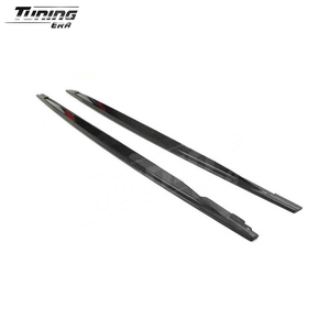 Kit carrosserie en fibre de carbone style ODM, très demandé, pour mise à niveau Golf R MK8 : Lame avant, diffuseur arrière, jupes latérales - Product Image 3
