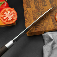 Couteau à sushi japonais en acier inoxydable de haute qualité 240mm 7Cr17 couteau Sashimi avec poignée en wengé pour la maison