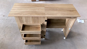 Gấp Máy may bảng Kệ máy tính bàn thuận tiện gấp bảng cho máy may với con lăn vải các bộ phận máy - Product Image 6