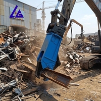 Cizalla de Demolición Multiusos para Chatarra y Proyectos de Demolición de Edificios con Alta Fuerza de Corte de Ligong