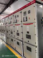 Armoire de Commutation Moyenne Tension Certifiée CE 12 KV 1250 A IP40, Tableau de Distribution Électrique pour Système d'Alimentation Industriel