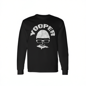 T-shirt à manches longues Yooper, design de la péninsule supérieure du Michigan - Product Image 2