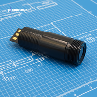 Module de caméra endoscopique industrielle Pixmoteur PE-U20905 5MP à mise au point automatique, diamètre 9 mm, 1944x2592px, mini boroscope USB étanche 75