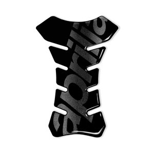 BLACK APRILIA 3D Racing Logo adesivo copricottino serbatoio Premium accessorio moto - Product Image 1