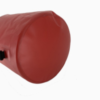 Mochila impermeable de alta visibilidad, bolsa seca con correa de malla y bolsillo frontal, 30l