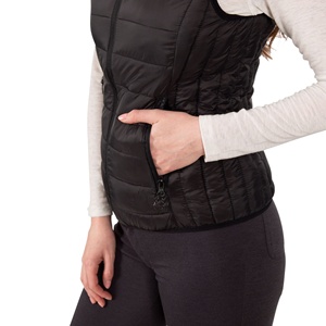 2024 Wholesale <strong>Woman</strong> Quilted Vest Lady Sleeveless Jacket <strong>Puffer</strong> Vest Padded <strong>Gilet</strong> - Product Image 6