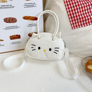 อินเทรนด์ฤดูร้อนใหม่ผ้าใบกระเป๋าถือการ์ตูนน่ารักกระเป๋านักเรียนมีซิปกระเป๋าแฟชั่น COMMUTER Shoulder กระเป๋าอินเทอร์เน็ต - Product Image 6