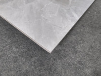 Carreaux de sol en marbre brillant 60x60 80x80 Carreau de céramique noir en porcelaine émaillée polie Porcelanto