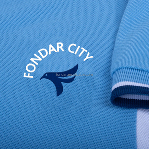 Maillots de football pour hommes adultes en coton pur respirant et écologique, col en V, manches courtes, design à blocs de couleur, fabrication sur mesure - Product Image 4