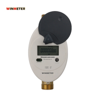 Compteur d'eau ultrasonique de haute précision et durable, fournisseur chinois, qualité DN15-DN40 R400/R250, laiton, IP68, RS485 Modbus LoRaWAN