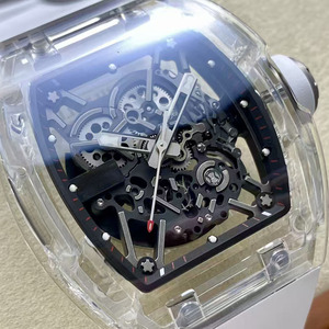 Reloj mecánico automático deportivo para hombre, de diseño de alta gama, transparente, con esfera luminosa, caja de zafiro y estilo elegante. - Product Image 2