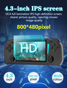 เครื่องเล่นเกมพกพา Qbuy G33 หน้าจอ 4.3 นิ้ว แบตเตอรี่ 2500 มิลลิแอมป์ ระบบเสียงรอบทิศทาง รองรับเกมจำลองมากกว่า 20 เกม รองรับ <span class=keywords><strong>PSP</strong></span> รองรับเกมต่อสู้ออนไลน์ - Product Image 2