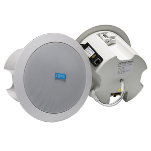 PoE Powered IP Mạng Loa Trần 30W được xây dựng trong bộ khuếch đại hỗ trợ phát lại theo lịch trình cài đặt trên trần nhà - Product Image 3