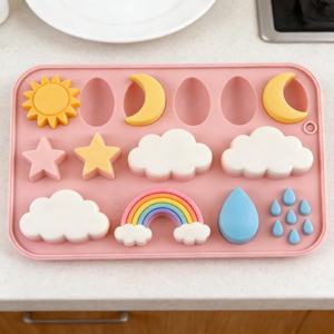 Moule en silicone pour chocolat de Pâques, forme œuf, chat, chien, ustensiles de cuisson de haute qualité, plateaux, outils à gâteau, vente chaude - Product Image 6